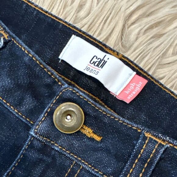 CAbi high straight jeans size 6 - Picture 2 of 5